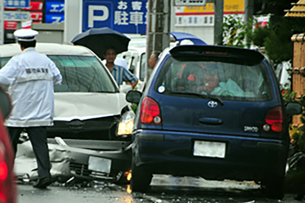 交通事故の怪我